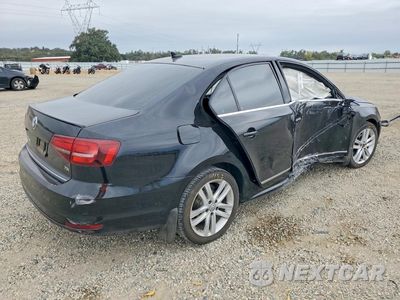 Trzecie zdjęcie samochodu z tyłu: 2017 VOLKSWAGEN JETTA SEL VIN:3VWL17AJ0HM407283 - miniatura