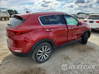 Trzecie zdjęcie samochodu z tyłu: 2017 KIA SPORTAGE EX VIN:KNDPNCAC2H7282591 - miniatura