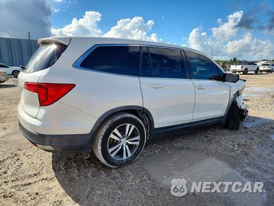 Trzecie zdjęcie samochodu z tyłu: 2017 HONDA PILOT EXL VIN:5FNYF5H64HB004427 - miniatura