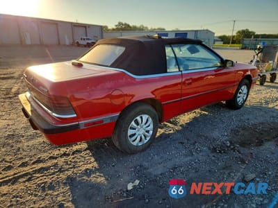 Trzecie zdjęcie samochodu z tyłu: 1991 CHRYSLER LEBARON VIN:1C3XJ4532MG139960 - miniatura