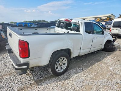 Trzecie zdjęcie samochodu z tyłu: 2022 CHEVROLET COLORADO LT VIN:1GCHSCEA1N1191168 - miniatura