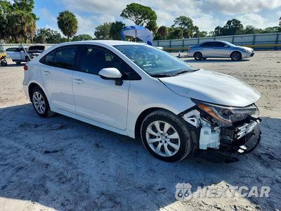 Czwarte zdjęcie samochodu z boku: 2020 TOYOTA COROLLA LE VIN:JTDEPRAEXLJ039581 - miniatura