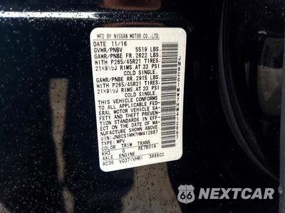 Zdjęcie 13 z 13 samochodu: 2017 INFINITI QX70 BASE VIN:JN8CS1MW7HM412887 - miniatura