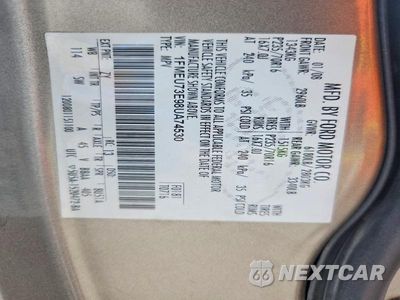 Zdjęcie 12 z 12 samochodu: 2008 FORD EXPLORER XLT VIN:1FMEU73E98UA74530 - miniatura