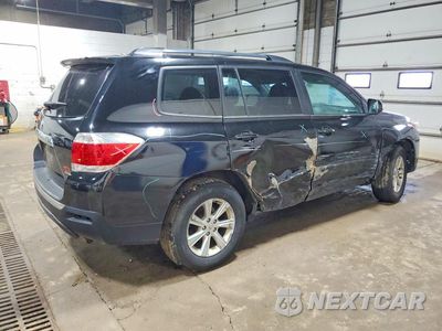 Trzecie zdjęcie samochodu z tyłu: 2011 TOYOTA HIGHLANDER SE VIN:5TDBK3EH4BS056980 - miniatura