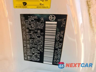 Zdjęcie 12 z 12 samochodu: 2010 TOYOTA YARIS BASE VIN:JTDJT4K33A5308116 - miniatura