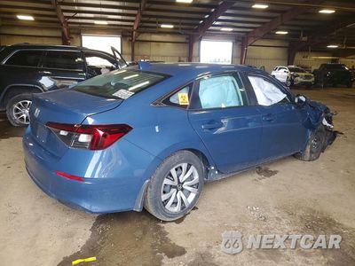 Trzecie zdjęcie samochodu z tyłu: 2026 HONDA CIVIC LX VIN:2HGFE2F20TH544239 - miniatura