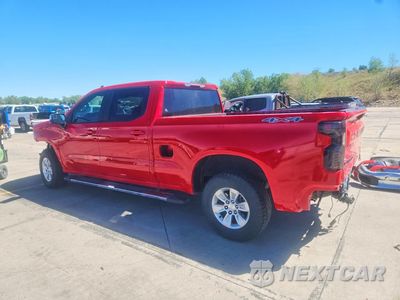Drugie zdjęcie samochodu z przodu: 2024 CHEVROLET SILVERADO K1500 LT VIN:1GCUDDED1RZ214030 - miniatura