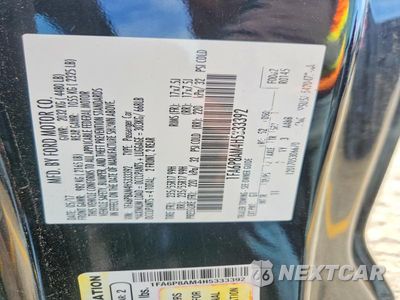 Zdjęcie 13 z 13 samochodu: 2017 FORD MUSTANG VIN:1FA6P8AM4H5333392 - miniatura