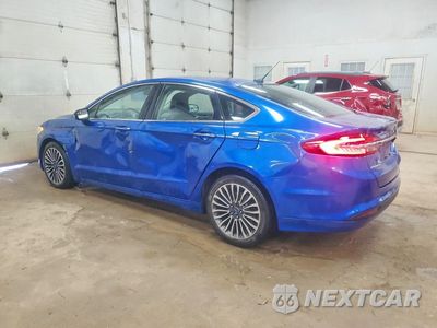 Drugie zdjęcie samochodu z przodu: 2017 FORD FUSION SE VIN:3FA6P0HD1HR139519 - miniatura