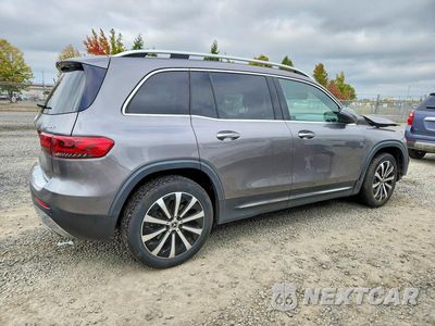 Trzecie zdjęcie samochodu z tyłu: 2021 MERCEDES-BENZ GLB 250 4MATIC VIN:W1N4M4HB1MW092587 - miniatura