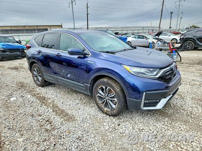Czwarte zdjęcie samochodu z boku: 2021 HONDA CR-V EX VIN:7FART6H53ME015590 - miniatura