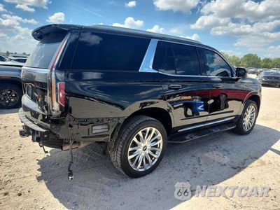Trzecie zdjęcie samochodu z tyłu: 2022 CADILLAC ESCALADE PREMIUM LUXURY VIN:1GYS4BKL9NR347999 - miniatura