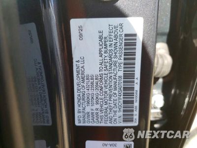 Zdjęcie 13 z 13 samochodu: 2025 HONDA ACCORD SE VIN:1HGCY1F4XSA070108 - miniatura