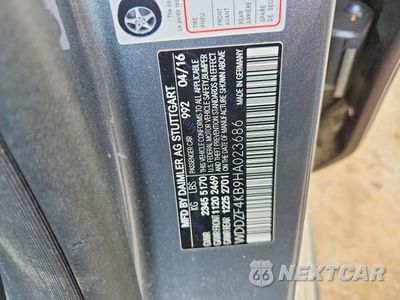 Zdjęcie 12 z 12 samochodu: 2017 MERCEDES-BENZ E 300 4MATIC VIN:WDDZF4KB9HA023686 - miniatura
