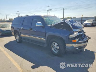 Czwarte zdjęcie samochodu z boku: 2002 CHEVROLET SUBURBAN K1500 VIN:1GNFK16Z92J214182 - miniatura
