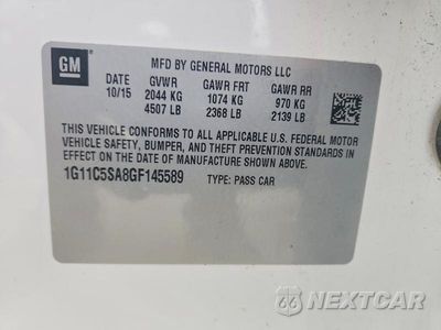 Zdjęcie 13 z 13 samochodu: 2016 CHEVROLET MALIBU LIMITED LT VIN:1G11C5SA8GF145589 - miniatura