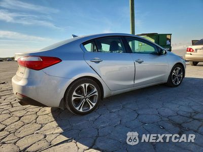 Trzecie zdjęcie samochodu z tyłu: 2015 KIA FORTE EX VIN:KNAFX4A89F5342959 - miniatura