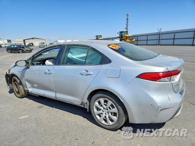 Drugie zdjęcie samochodu z przodu: 2020 TOYOTA COROLLA LE VIN:JTDEPRAE2LJ002301 - miniatura