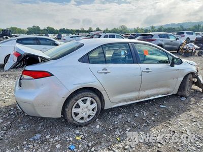 Trzecie zdjęcie samochodu z tyłu: 2020 TOYOTA COROLLA LE VIN:JTDEPRAE5LJ053131 - miniatura