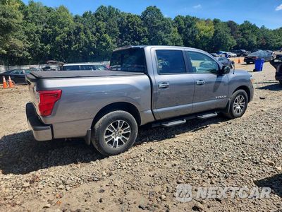 Trzecie zdjęcie samochodu z tyłu: 2021 NISSAN TITAN SV VIN:1N6AA1EF5MN500567 - miniatura