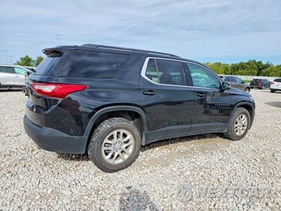Trzecie zdjęcie samochodu z tyłu: 2020 CHEVROLET TRAVERSE LT VIN:1GNEVMKW9LJ195697 - miniatura