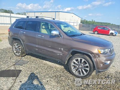 Czwarte zdjęcie samochodu z boku: 2018 JEEP GRAND CHEROKEE LIMITED VIN:1C4RJEBG3JC306556 - miniatura