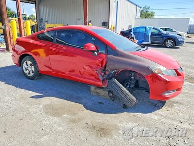 Czwarte zdjęcie samochodu z boku: 2013 HONDA CIVIC LX VIN:2HGFG3B54DH516719 - miniatura