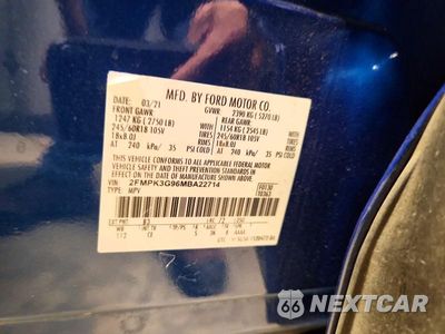 Zdjęcie 14 z 14 samochodu: 2021 FORD EDGE SE VIN:2FMPK3G96MBA22714 - miniatura