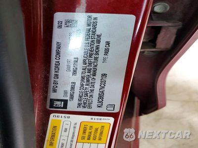 Zdjęcie 12 z 12 samochodu: 2022 CHEVROLET SPARK LS VIN:KL8CB6SA7NC037139 - miniatura