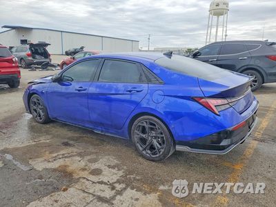 Drugie zdjęcie samochodu z przodu: 2024 HYUNDAI ELANTRA N LINE VIN:KMHLR4DF6RU721823 - miniatura