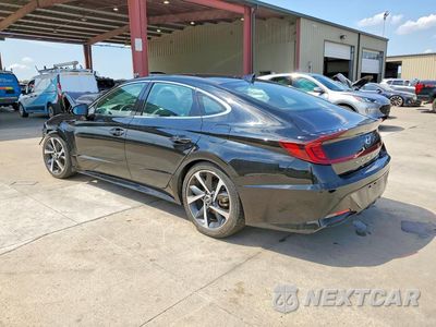 Drugie zdjęcie samochodu z przodu: 2021 HYUNDAI SONATA SEL PLUS VIN:5NPEJ4J2XMH132878 - miniatura