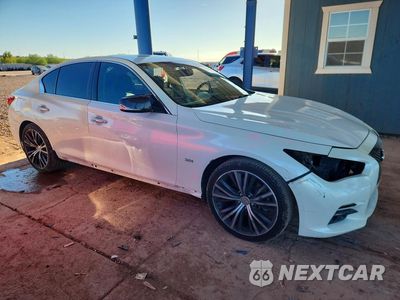 Czwarte zdjęcie samochodu z boku: 2016 INFINITI Q50 3.0T PREMIUM VIN:JN1EV7AP4GM303137 - miniatura