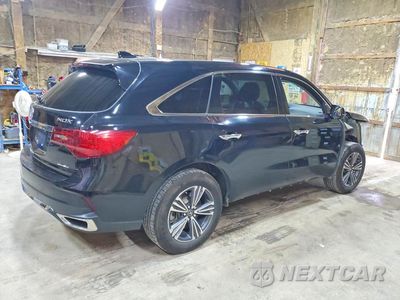 Trzecie zdjęcie samochodu z tyłu: 2017 ACURA MDX VIN:5J8YD4H31HL004728 - miniatura