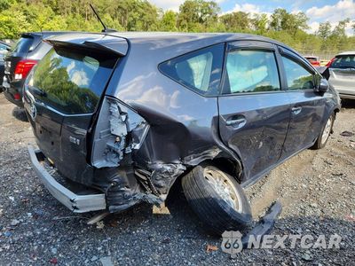 Trzecie zdjęcie samochodu z tyłu: 2015 TOYOTA PRIUS V THREE VIN:JTDZN3EU2FJ026463 - miniatura