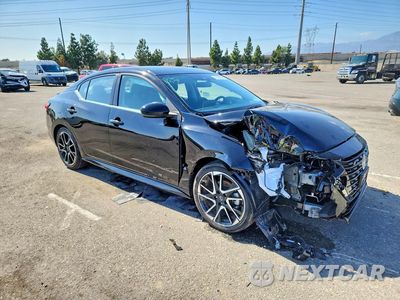 Czwarte zdjęcie samochodu z boku: 2025 NISSAN SENTRA SR VIN:3N1AB8DV2SY415996 - miniatura
