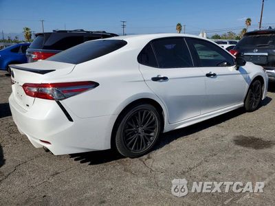 Trzecie zdjęcie samochodu z tyłu: 2019 TOYOTA CAMRY SE VIN:4T1B11HK3KU246887 - miniatura