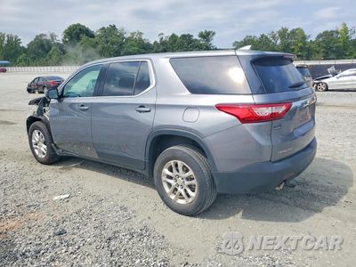 Drugie zdjęcie samochodu z przodu: 2020 CHEVROLET TRAVERSE LS VIN:1GNERFKW5LJ174281 - miniatura