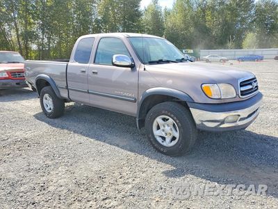 Czwarte zdjęcie samochodu z boku: 2002 TOYOTA TUNDRA SR5 V8 VIN:5TBBT44102S297922 - miniatura