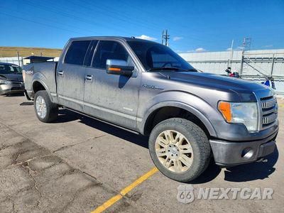 Czwarte zdjęcie samochodu z boku: 2012 FORD F150 SUPERCREW VIN:1FTFW1ET7CFA03755 - miniatura