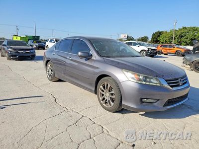 Czwarte zdjęcie samochodu z boku: 2014 HONDA ACCORD EXL VIN:1HGCR3F89EA035611 - miniatura