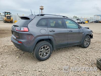 Trzecie zdjęcie samochodu z tyłu: 2022 JEEP CHEROKEE TRAILHAWK VIN:1C4PJMBX9ND535101 - miniatura