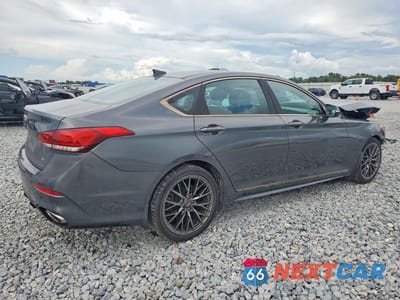 Trzecie zdjęcie samochodu z tyłu: 2020 GENESIS G80 3.8 VIN:KMTFN4JE4LU335080 - miniatura
