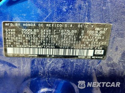 Zdjęcie 13 z 13 samochodu: 2018 HONDA FIT EX VIN:3HGGK5H88JM712546 - miniatura