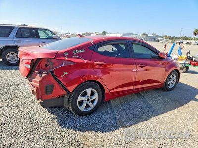 Trzecie zdjęcie samochodu z tyłu: 2015 HYUNDAI ELANTRA SE VIN:KMHDH4AE6FU456660 - miniatura