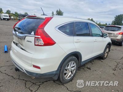 Trzecie zdjęcie samochodu z tyłu: 2016 HONDA CR-V EXL VIN:5J6RM4H76GL053406 - miniatura