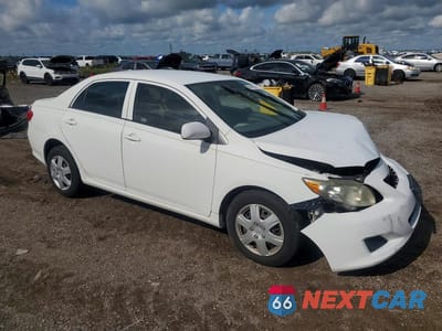 Czwarte zdjęcie samochodu z boku: 2010 TOYOTA COROLLA LE VIN:1NXBU4EE2AZ378206 - miniatura