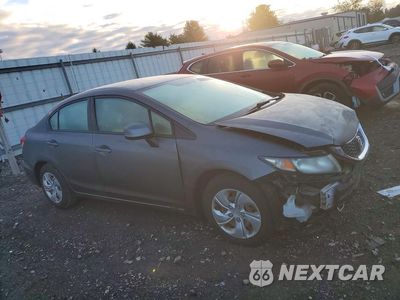 Czwarte zdjęcie samochodu z boku: 2013 HONDA CIVIC LX VIN:2HGFB2F52DH598629 - miniatura