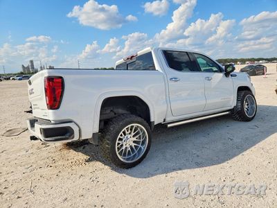 Trzecie zdjęcie samochodu z tyłu: 2022 GMC SIERRA C1500 DENALI VIN:1GTPHGED2NZ625109 - miniatura