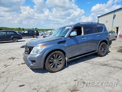 2017 NISSAN ARMADA PLATINUM JN8AY2NE4H9706784 - główne zdjęcie licytacji z USA - miniatura